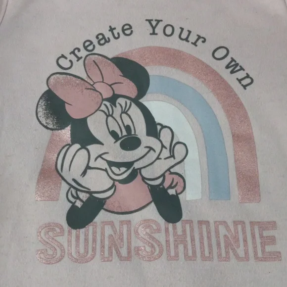 Minnie Mouse hoodie size 6 - Picture 2 of 5